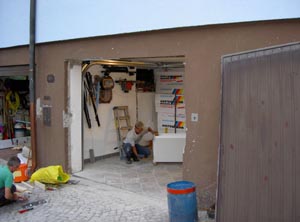 Garagentormontage 1