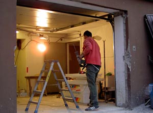 Garagentormontage 4