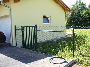 Maschendrahtzaun